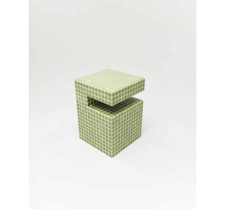 Кавовий столик Cube shelf Tile 2.5 см2
