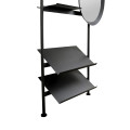 Вішалка настінна з дзеркалом Entry Kit5 1910*970 Black8