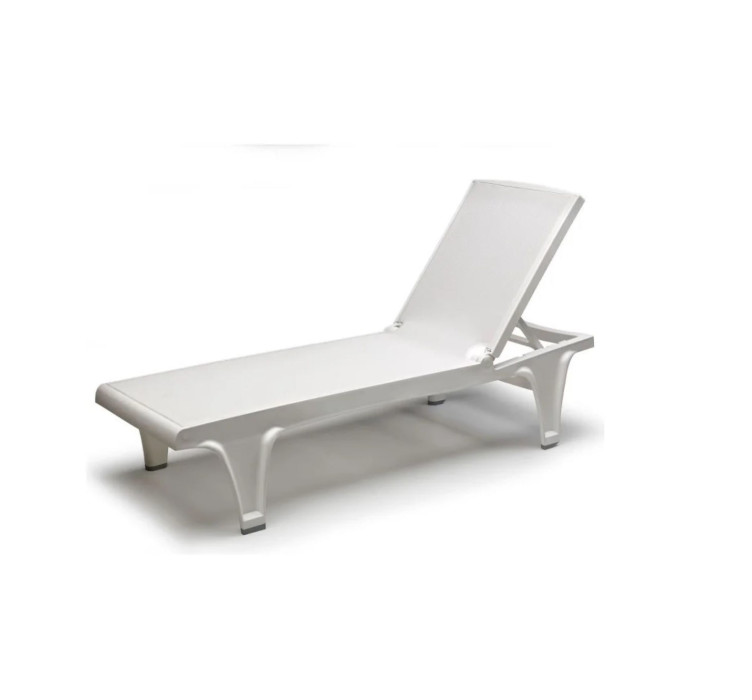 Шезлонг Tahiti White1