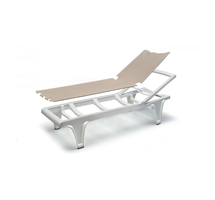 Шезлонг Tahiti White Dove Grey4