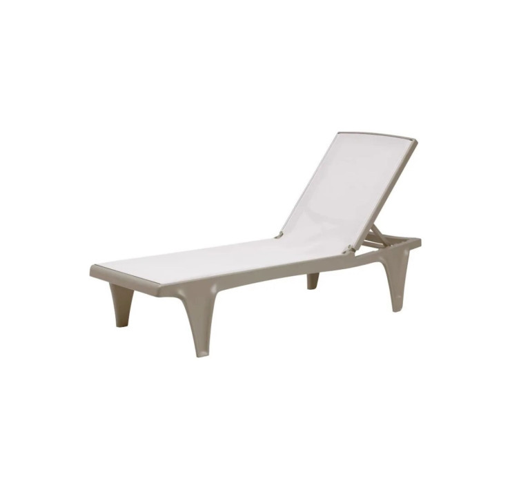 Шезлонг Tahiti Dove Grey White1