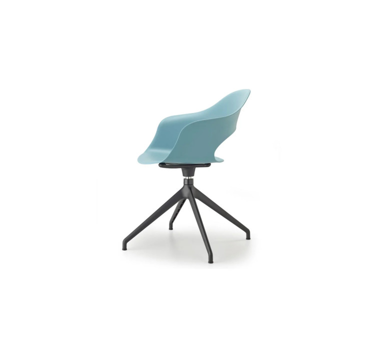 Крісло Lady B 2597 Light Blue Black1