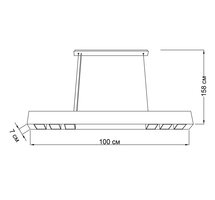 Люстра MaxBoxter3