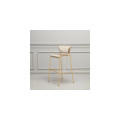 Барный стул Lisa 2855 Satin Brass Dove Grey3