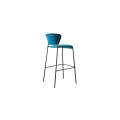 Барний стілець Lisa 2855 Antracite Blue2