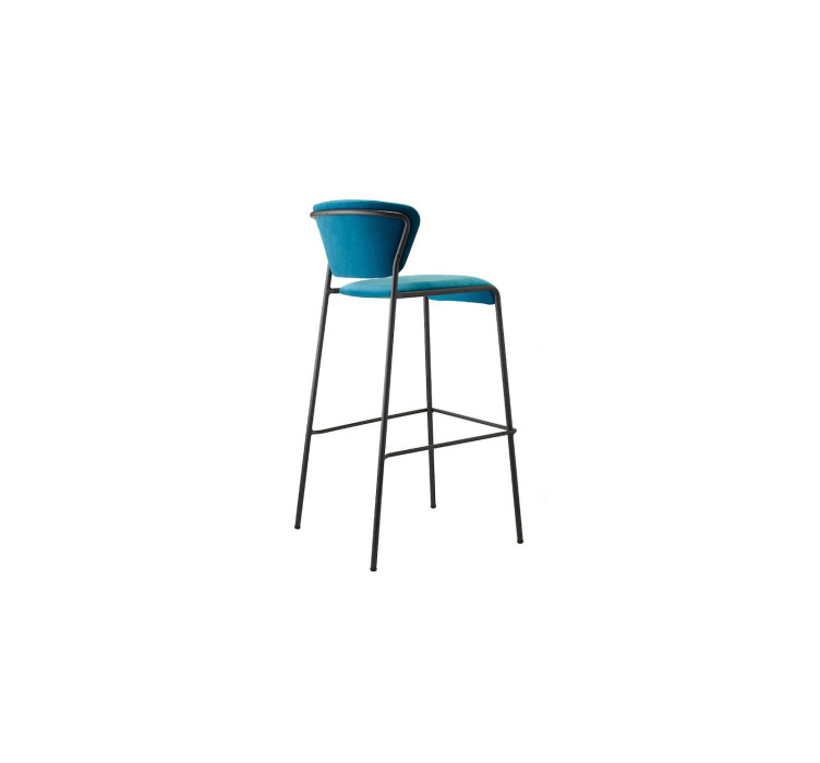 Барний стілець Lisa 2855 Antracite Blue2