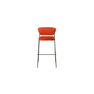 Барний стілець Lisa 2855 Antracite Orange