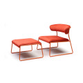 Пуф Lisa Lounge Terracotta Orange3