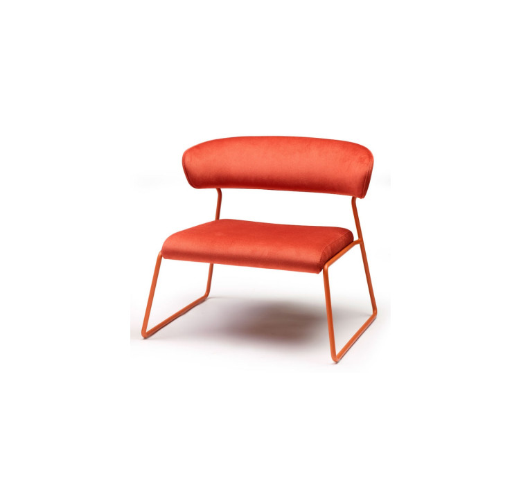Лаунж-крісло Lisa Lounge 2858 Terracotta Orange2