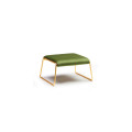 Пуф Lisa Lounge Satin brass Olive1