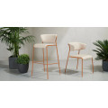 Барный стул Lisa Waterproof 2862 Terracotta Beige2