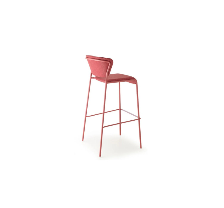 Барний стілець Lisa Waterproof 2862 Antique Pink Red2