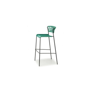 Барний стілець Lisa 2871 Filò Antracite Mint