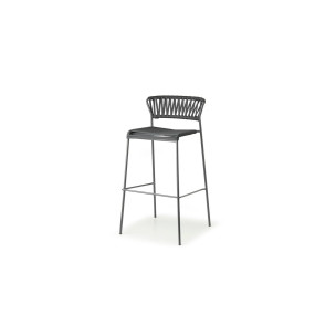 Барний стілець Lisa 2871 Filò Antracite Black