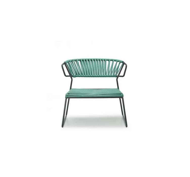 Лаунж-кресло Lisa Lounge Filò Mint Antracite2