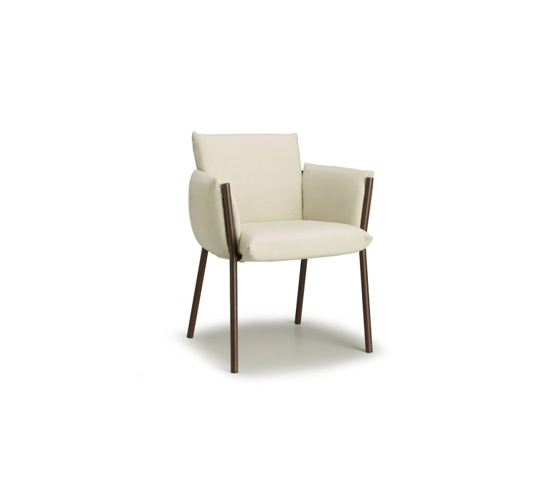 Крісло Brezza 2898 Matt Bronze Linen1