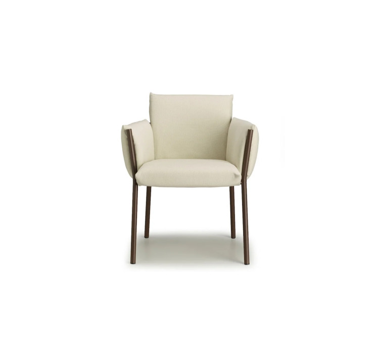 Крісло Brezza 2898 Matt Bronze Linen4