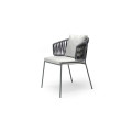 Кресло с подушкой Lisa Filò Nest 2899 Antracite Ice2