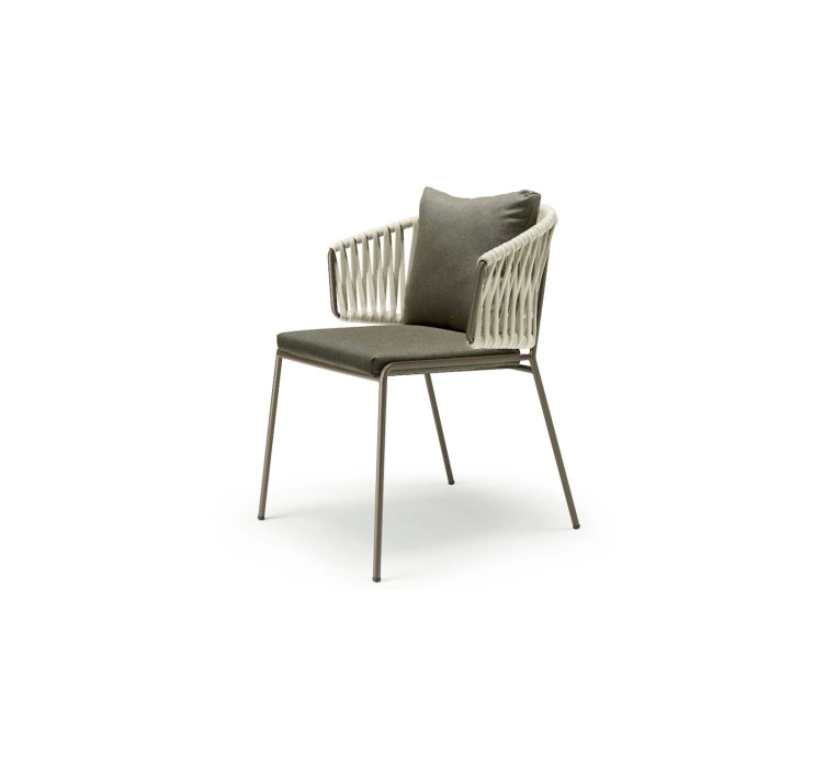 Крісло з подушкою Lisa Filò Nest 2899 Mocha Clay Mocha2