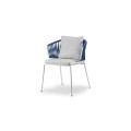Крісло з подушкою Lisa Filò Nest 2899 Linen Midnight Ice1