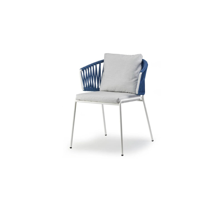 Крісло з подушкою Lisa Filò Nest 2899 Linen Midnight Ice1