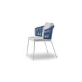 Крісло з подушкою Lisa Filò Nest 2899 Linen Midnight Ice5