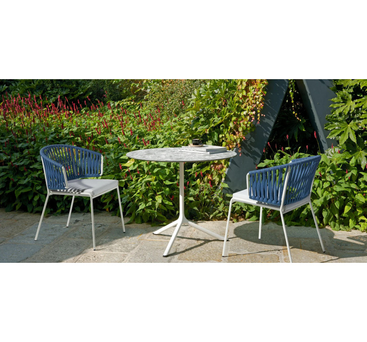 Крісло з подушкою Lisa Filò Nest 2899 Linen Midnight Ice3