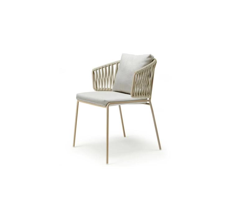Уличное кресло Lisa Filò Nest 2899 Dove Grey Clay White7