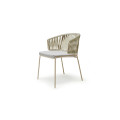 Уличное кресло Lisa Filò Nest 2899 Dove Grey Clay White5