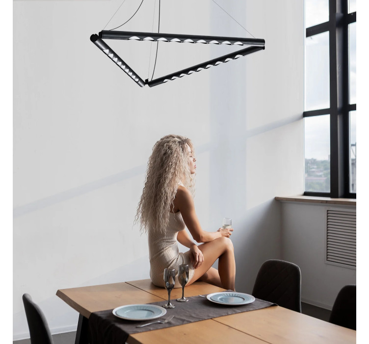 Светильник линейный Starlight C 670 Angle3 Black2