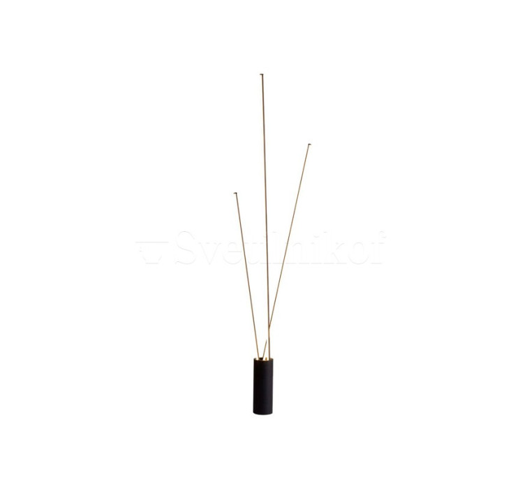 Торшер VERTICAL 3 LED BK Mantra 73481