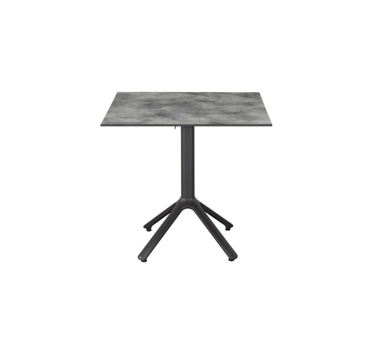 Обеденный стол Nemo Folding 80x80 Concrete1