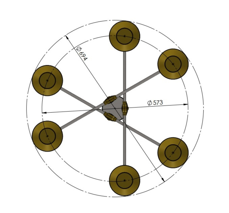 Люстра "Sia V6"4