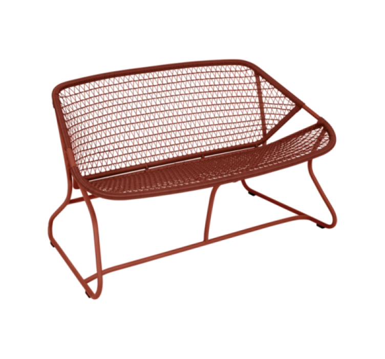 Лавка Sixties Bench 118 Red Ochre1