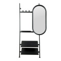 Вішалка настінна з дзеркалом Entry Kit5 1910*970 Black1