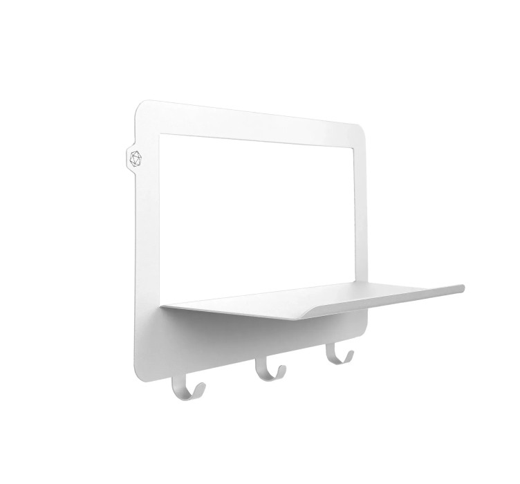 Поличка настінна Side Н3 195*300 White1