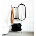 Вішалка настінна з дзеркалом Entry Kit5 1910*970 Black2