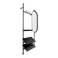 Вішалка настінна з дзеркалом Entry Kit5 1910*970 Black7