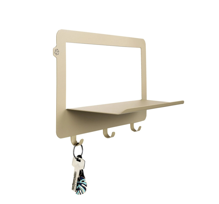 Поличка настінна Side Н3 195*300 Beige (1019)2