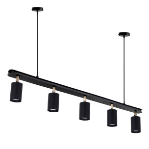 Підвісний світильник Chime GU10 СL90-5 Black
