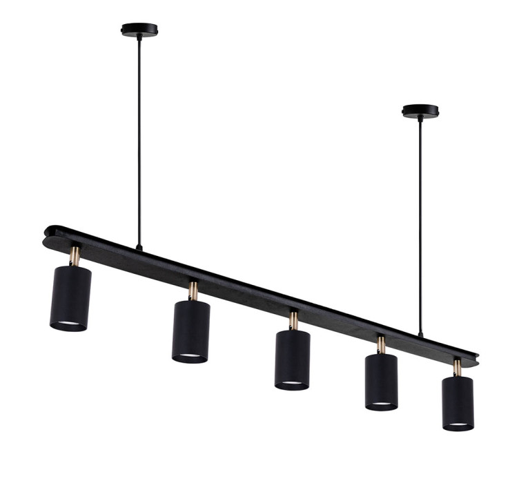 Подвесной светильник Chime GU10 СL90-5 Black1