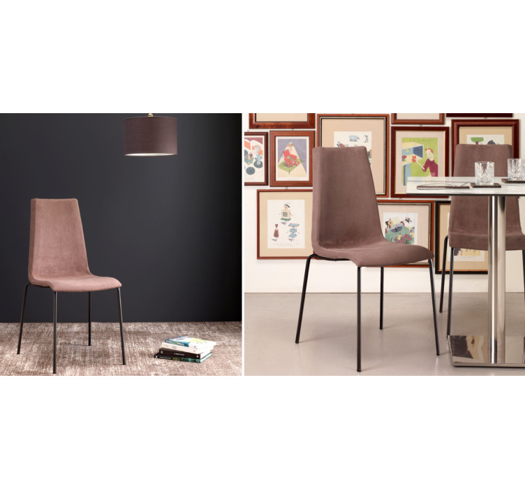 Стул Mannequin 2661 Antracite Mink Brown2