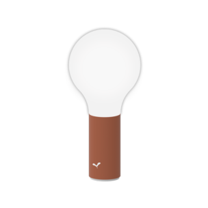 Настільна лампа Aplo Lamp H24 Red Ochre