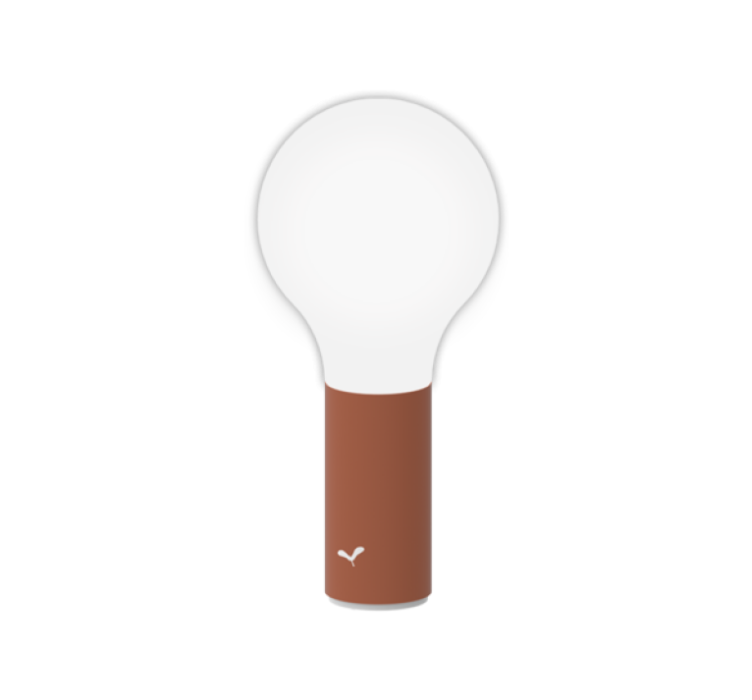 Настольная лампа Aplo Lamp H24 Red Ochre1