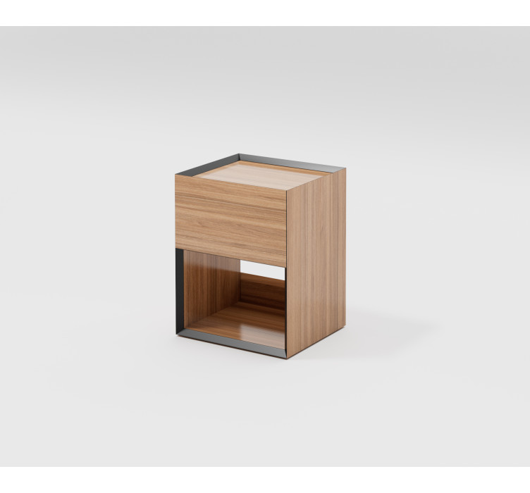 Тумба пряма приліжкова Beta 2 Wood1