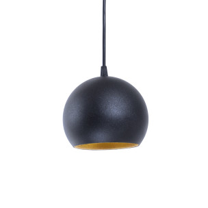 Світильник підвісний Bowl P150 Black/Gold
