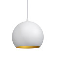 Світильник підвісний Bowl P200 White/Gold1