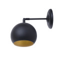 Бра Bowl W150 Black/Gold1