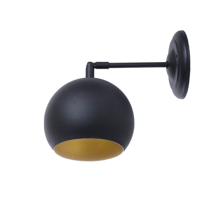 Бра Bowl W150 Black/Gold1