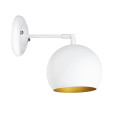 Бра Bowl W150 White/Gold1
